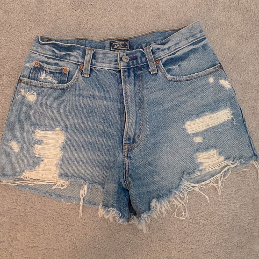Abercrombie Annie High Rise Jean Short